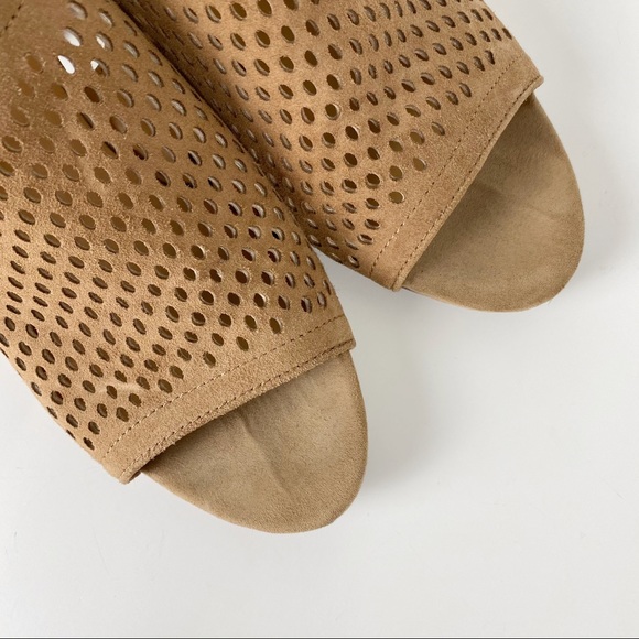 Franco Sarto Monaco Suede Leather Slingback Heel - Picture 3 of 14